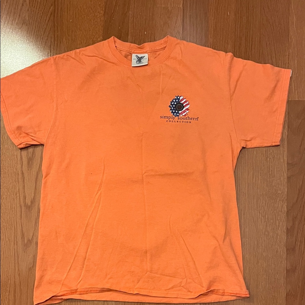 Simply Southern Vibrant Orange Tee